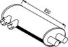 MAN 81151010267 Middle-/End Silencer